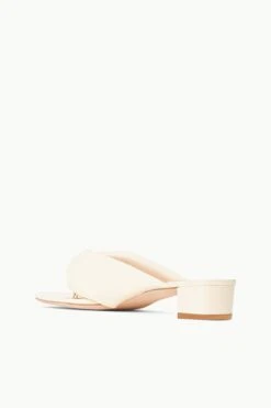 DAHLIA SANDAL | CREAM -Staud STAUD DAHLIA SANDAL CREAM SPRING 23 ECOM 3