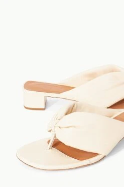 DAHLIA SANDAL | CREAM -Staud STAUD DAHLIA SANDAL CREAM SPRING 23 ECOM 4