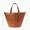 DIAMOND TOTE | TAN CREAM -Staud STAUD DIAMOND TOTE TANCREAM SPRING 23 ECOM 1