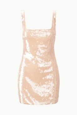 ECLIPSE DRESS | BEIGE 12 ECLIPSE DRESS | BEIGE -Staud STAUD ECLIPSEDRESS BEIGE ECOM 1