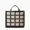 EMMA TOTE | BLACK NATURAL 2 EMMA TOTE | BLACK NATURAL -Staud STAUD EMMATOTE BAG BLACKNATURAL SUPF 23 ECOM 2