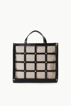 EMMA TOTE | BLACK NATURAL