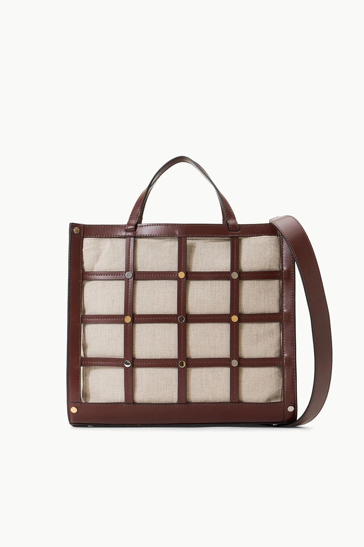 EMMA TOTE | MAHOGANY NATURAL 4 EMMA TOTE | MAHOGANY NATURAL - Image 2