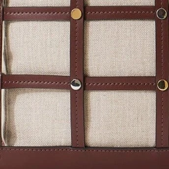 EMMA TOTE | MAHOGANY NATURAL 11 EMMA TOTE | MAHOGANY NATURAL - Image 9