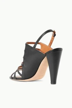 EMMA HEEL | BLACK -Staud STAUD EMMA HEEL BLACK SUPF 23 ECOM 3