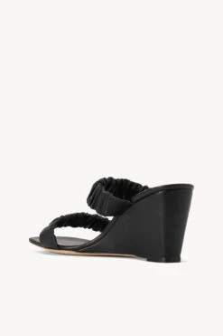 FRANKIE WEDGE | BLACK -Staud STAUD FRANKIE WEDGE BLK SEASON 22 ECOM 3