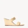 FRANKIE WEDGE | CREAM -Staud STAUD FRANKIE WEDGE CRM SEASON 22 ECOM 1