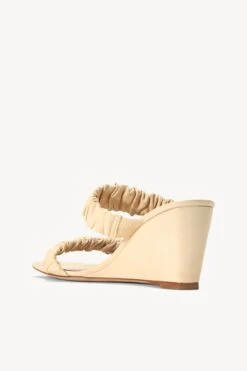 FRANKIE WEDGE | CREAM -Staud STAUD FRANKIE WEDGE CRM SEASON 22 ECOM 3