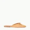 GINA MULE | CASHEW SUEDE 1 GINA MULE | CASHEW SUEDE -Staud STAUD GINA MULE CASHEW SPRING 23 ECOM 1