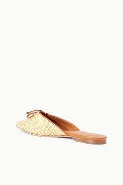 GINA MULE | NATURAL RAFFIA -Staud STAUD GINA MULE NATURAL SPRING 23 ECOM 3