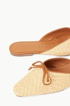 GINA MULE | NATURAL RAFFIA -Staud STAUD GINA MULE NATURAL SPRING 23 ECOM 4