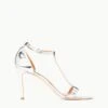ISA HEEL | CHROME -Staud STAUD ISA HEEL CHROME FALL 23 ECOM 1