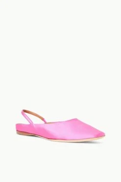 JANINE MULE | BLOSSOM SATIN -Staud STAUD JANINE MULE BLOSSOMSATIN SPRING 23 ECOM 2