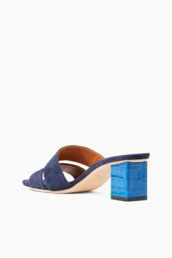JULES BLOCK HEEL | INK ISLAND BLUE -Staud STAUD JULES BLOCKHEEL INKISLANDBLUE SUPF 23 ECOM 3