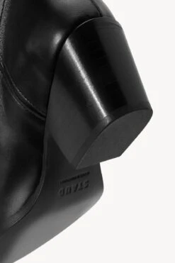 JUNE BOOT | BLACK -Staud STAUD JUNE BOOT BLKLEATHER SEASON 22 ECOM 4