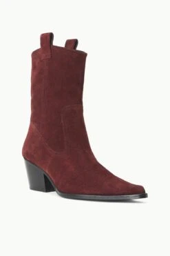 JUNE BOOT | MAHOGANY -Staud STAUD JUNE BOOT MAHOGANY FALL 23 ECOM 2