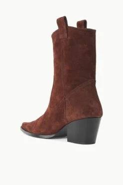 JUNE BOOT | MAHOGANY -Staud STAUD JUNE BOOT MAHOGANY FALL 23 ECOM 3