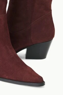 JUNE BOOT | MAHOGANY -Staud STAUD JUNE BOOT MAHOGANY FALL 23 ECOM 5