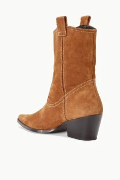 JUNE BOOT | TAN SUEDE -Staud STAUD JUNE BOOT TANSUEDE SEASON 22 ECOM 3