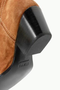 JUNE BOOT | TAN SUEDE -Staud STAUD JUNE BOOT TANSUEDE SEASON 22 ECOM 4