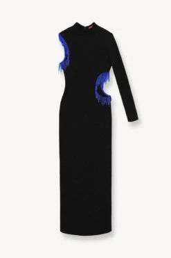 KIRSTEN DRESS | BLACK -Staud STAUD KIRSTEN DRESS BLACK SUPF 23 ECOM 1