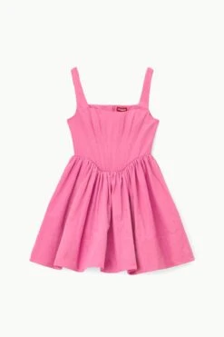 LANDSCAPE DRESS | LOLLIPOP -Staud STAUD LANDSCAPE DRESS LOLLIPOP FALL 22 ECOM 1 R1