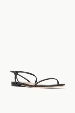 LAUREL SANDAL | BLACK -Staud STAUD LAUREL SANDAL BLACK SPRING 23 ECOM 2