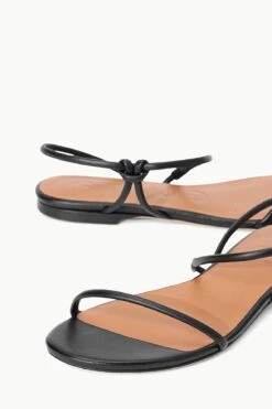 LAUREL SANDAL | BLACK -Staud STAUD LAUREL SANDAL BLACK SPRING 23 ECOM 4