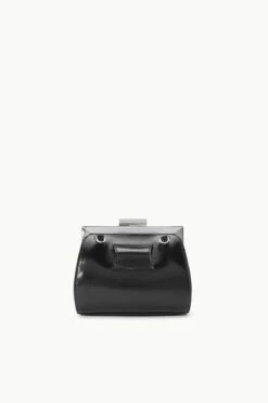 LENNON CONVERTIBLE BAG | BLACK POLISHED 14 LENNON CONVERTIBLE BAG | BLACK POLISHED -Staud STAUD LENNON CONVERTIBLEBAG BLACK FALL 23 ECOM 3