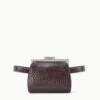 LENNON CONVERTIBLE BAG | ESPRESSO CROC EMBOSSED -Staud STAUD LENNON CONVERTIBLEBAG ESPRESSO FALL 23 ECOM 1