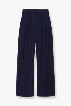 LUISA PANT | NAVY SUITING -Staud STAUD LUISA PANT NAVY SUPF 23 ECOM 1