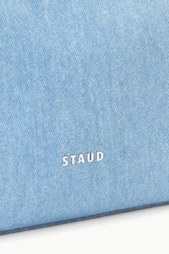 MAR TOTE | DENIM BLUE -Staud STAUD MAR TOTE DENIMBLUE FALL 23 ECOM 4
