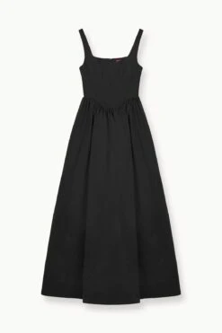 MAXI LANDSCAPE DRESS | BLACK 12 MAXI LANDSCAPE DRESS | BLACK -Staud STAUD MAXILANDSCAPE OCCASIONDRESS BLACK FALL 23 ECOM 1