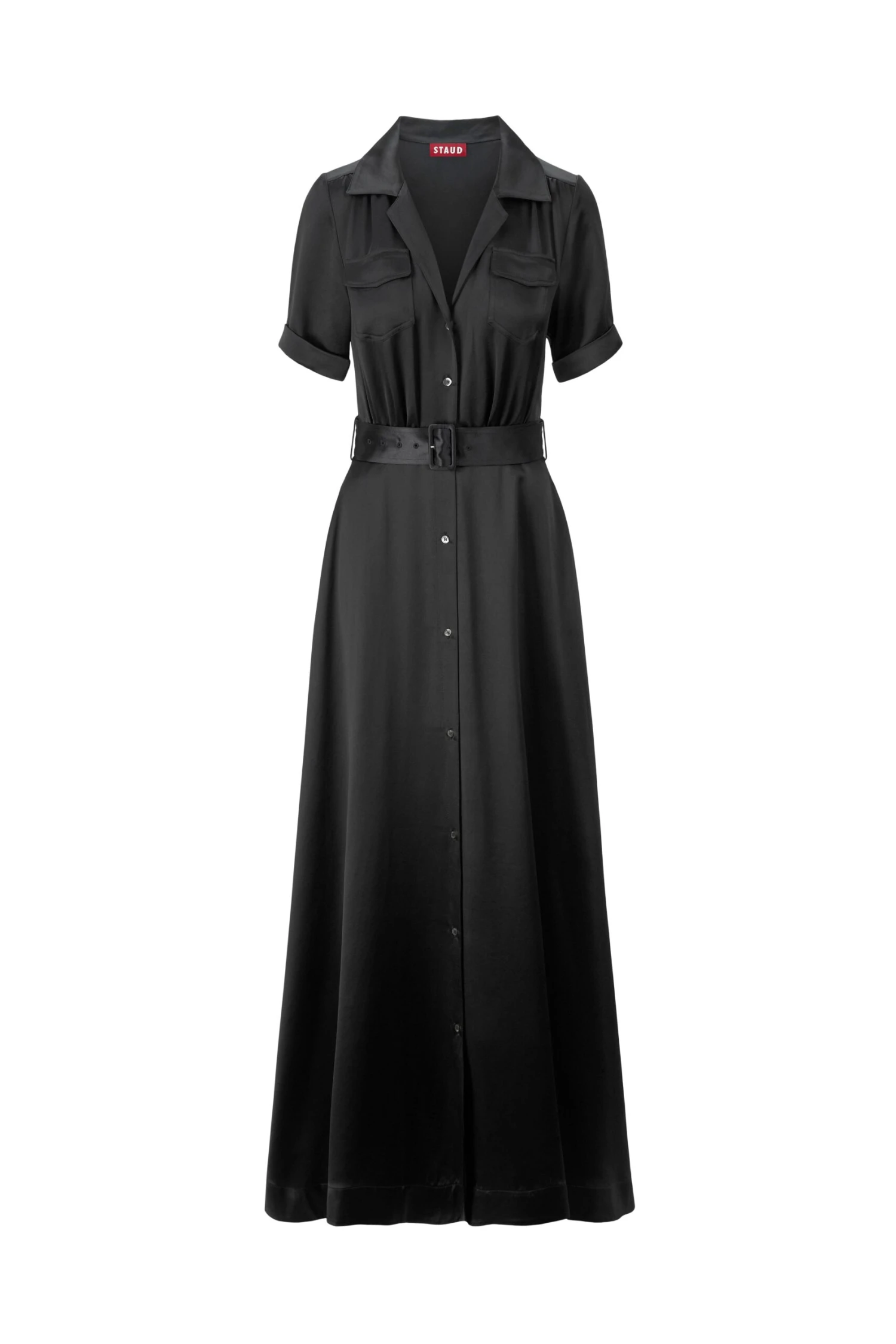 MILLIE DRESS | BLACK SATIN 7 MILLIE DRESS | BLACK SATIN - Image 5