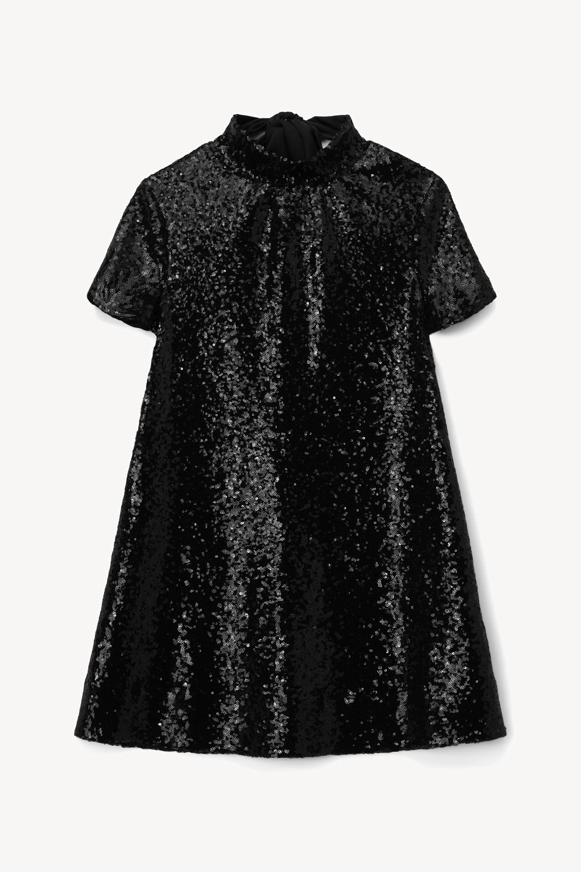 MINI ILANA DRESS | BLACK SEQUINS 4 MINI ILANA DRESS | BLACK SEQUINS - Image 2