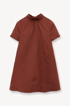 MINI ILANA DRESS | CLOVE 12 MINI ILANA DRESS | CLOVE -Staud STAUD MINI ILANA DRESS CLOVE SUPF 23 ECOM 1