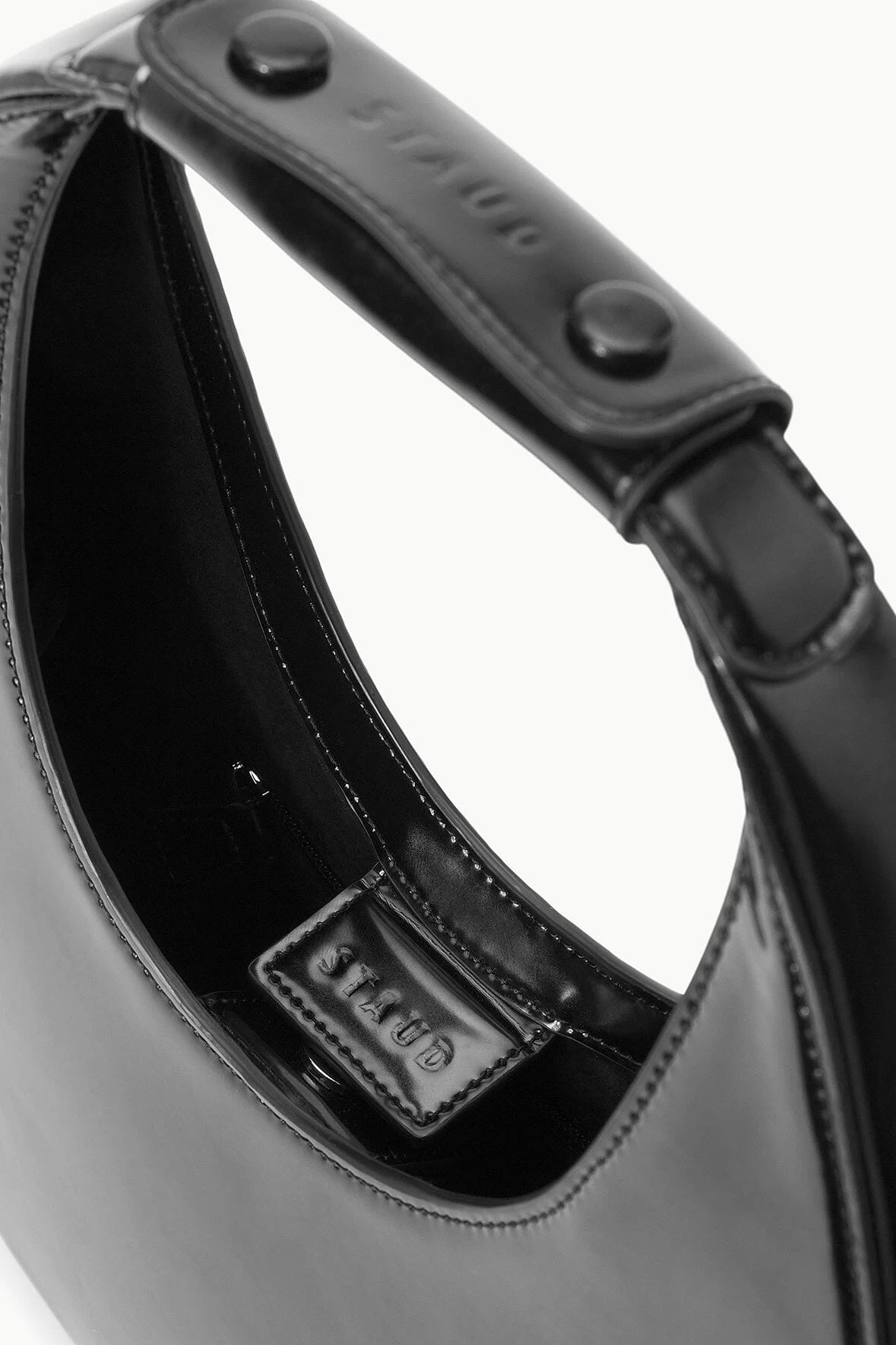 MOON BAG | BLACK POLISHED 6 MOON BAG | BLACK POLISHED - Image 4