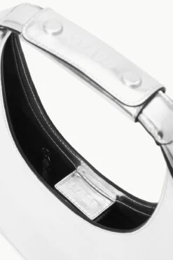 MOON BAG | CHROME -Staud STAUD MOON TOTEBAG CHROME FALL 23 ECOM 4