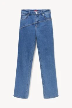 NOLAN PANT | MEDIUM WASH 10 NOLAN PANT | MEDIUM WASH -Staud STAUD NOLAN PANT MEDIUM WASH HOLIDAY 22 ECOM 1