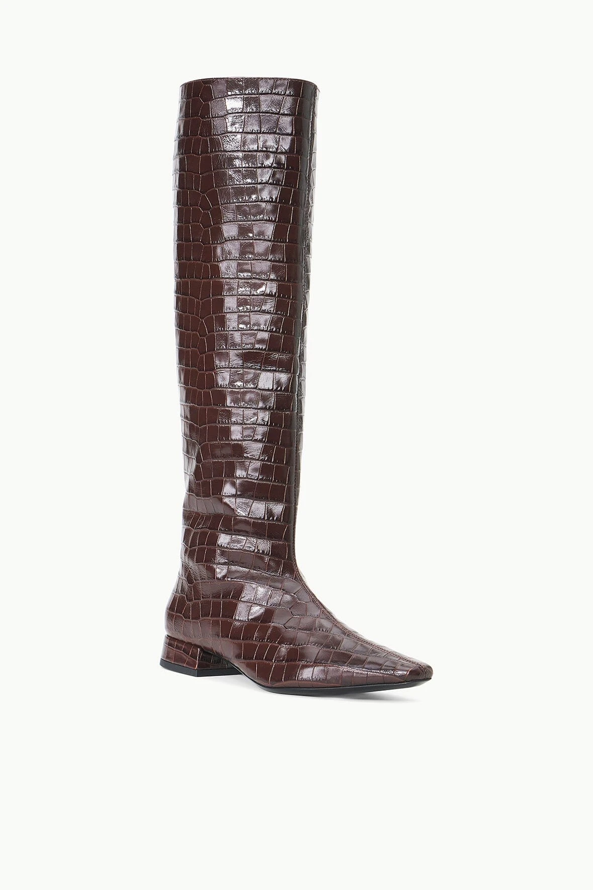 OLGA BOOT | ESPRESSO CROC EMBOSSED 4 OLGA BOOT | ESPRESSO CROC EMBOSSED - Image 2