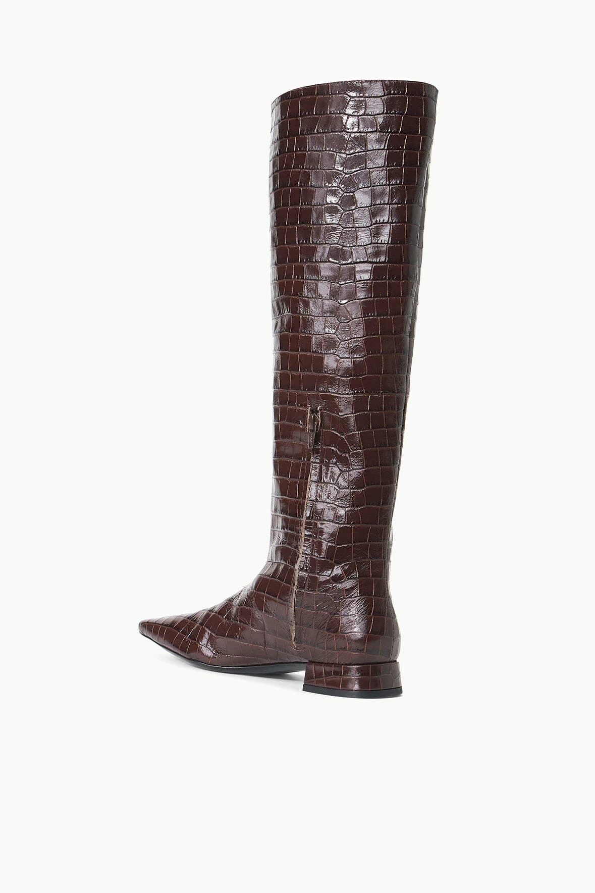 OLGA BOOT | ESPRESSO CROC EMBOSSED 6 OLGA BOOT | ESPRESSO CROC EMBOSSED - Image 4