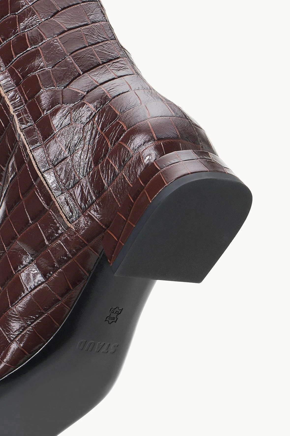 OLGA BOOT | ESPRESSO CROC EMBOSSED 5 OLGA BOOT | ESPRESSO CROC EMBOSSED - Image 3