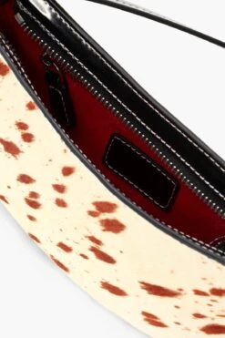 OLLIE BAG | CREAM HAIRCALF -Staud STAUD OLLIE BAG CRHC HOLIDAY 22 ECOM 3