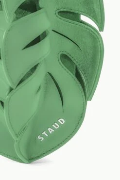 PALM BAG | LEAF -Staud STAUD PALM BAG GREEN SUPF 23 ECOM 3