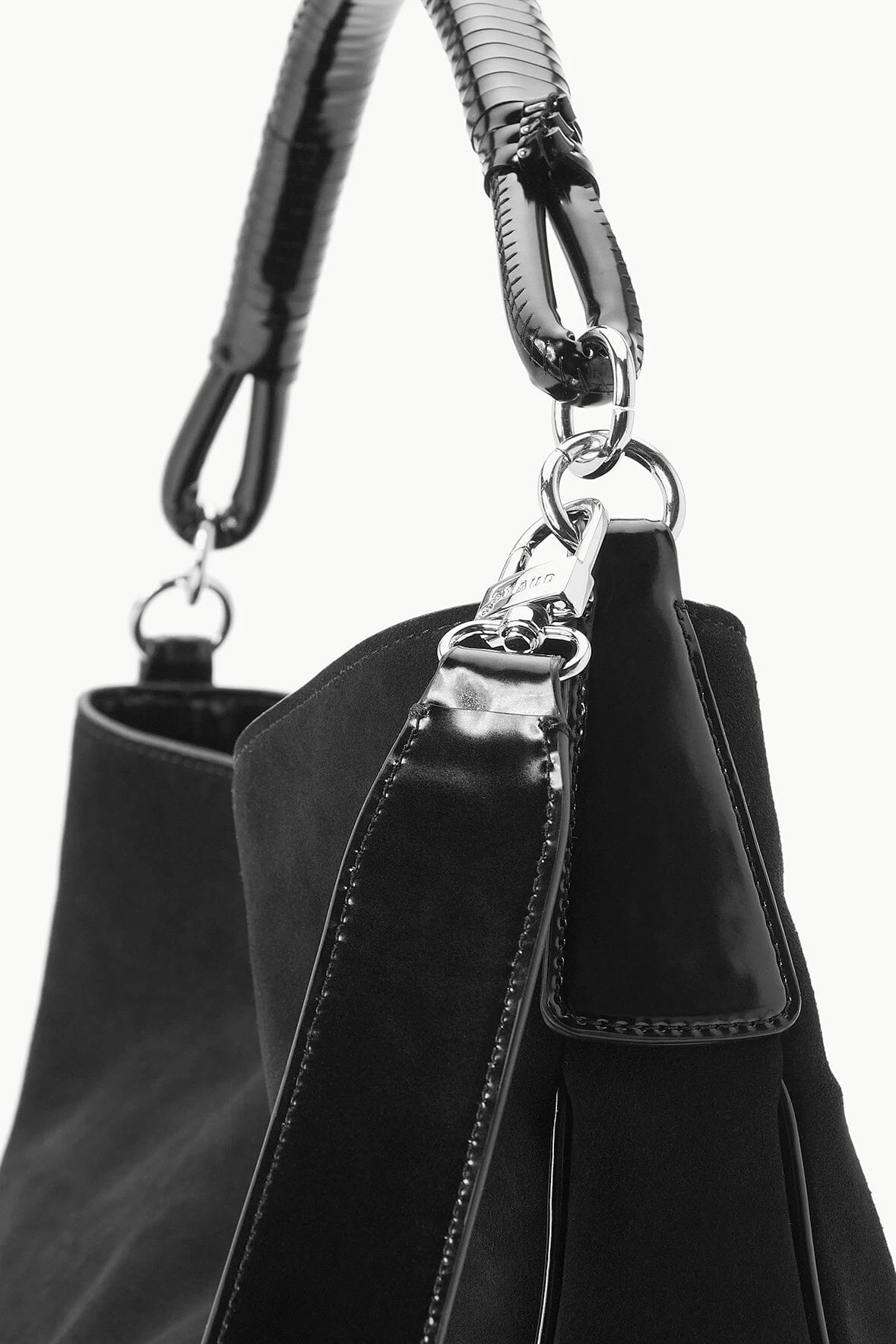 PERRY BAG | BLACK SUEDE 7 PERRY BAG | BLACK SUEDE - Image 5