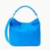 PERRY BAG | DIRECTOR BLUE SUEDE 2 PERRY BAG | DIRECTOR BLUE SUEDE -Staud STAUD PARRYHOBO BAG DIRECTORBLUE FALL 23 ECOM 1
