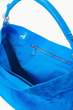 PERRY BAG | DIRECTOR BLUE SUEDE -Staud STAUD PARRYHOBO BAG DIRECTORBLUE FALL 23 ECOM 3
