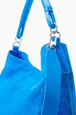 PERRY BAG | DIRECTOR BLUE SUEDE -Staud STAUD PARRYHOBO BAG DIRECTORBLUE FALL 23 ECOM 4