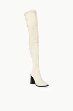 PAZ OVER THE KNEE BOOT | CREAM -Staud STAUD PAZOTK BOOT CREAM FALL 23 ECOM 2