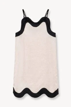 RENATA DRESS | NATURAL BLACK 12 RENATA DRESS | NATURAL BLACK -Staud STAUD RENATA DRESS NATURAL BLACK SPRING 23 ECOM 1 1